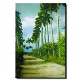 Tranh in Canvas sơn dầu